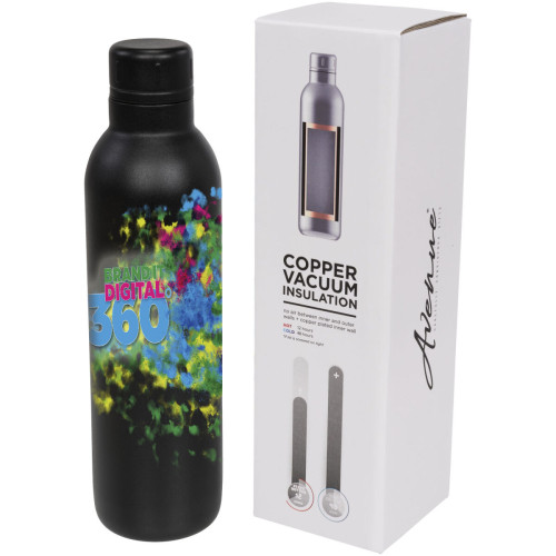 Thor 510 ml copper vacuum insulated water bottle