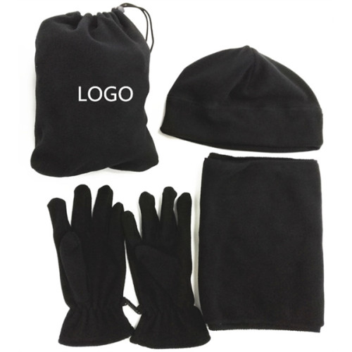 Fleece Hat, Glove and Scarf Set