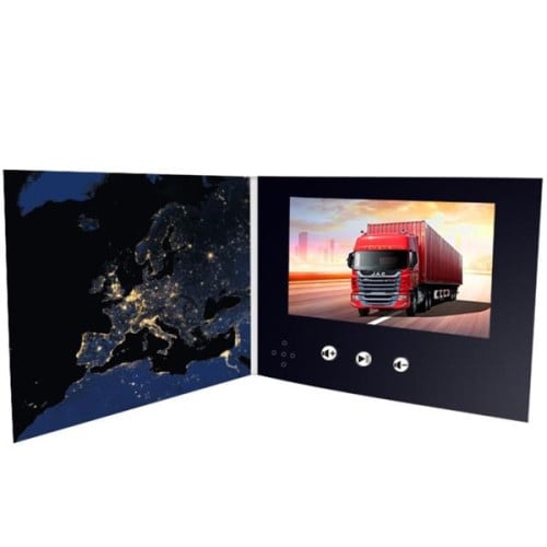 LCD Screen Video Brochure